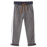 VidaXL Pantalon de jogging pour enfants 128 gris foncé mélangé