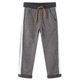 VidaXL Pantalon de jogging pour enfants 140 gris foncé mélangé