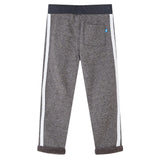 VidaXL Pantalon de jogging pour enfants 140 gris foncé mélangé
