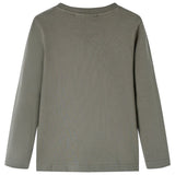VidaXL Chemise enfant à manches longues 104 kaki