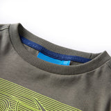 VidaXL Chemise enfant à manches longues 104 kaki