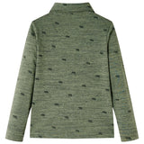 VidaXL Chemise enfant 116 kaki mélangé