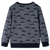VidaXL Pull enfant 128 bleu marine mixte