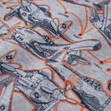 VidaXL Pull enfant 104 gris mélangé