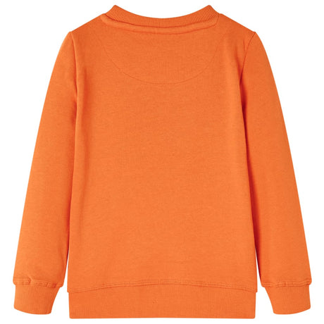 VidaXL Pull enfant 92 orange foncé