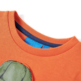 VidaXL Pull enfant 104 orange foncé