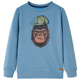 VidaXL Kindertrui 104 bleu moyen