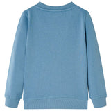 VidaXL Kindertrui 128 bleu moyen