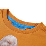 VidaXL Chemise enfant à manches longues 104 ocre foncé