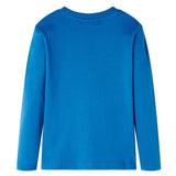 VidaXL Chemise enfant à manches longues 104 pétrole