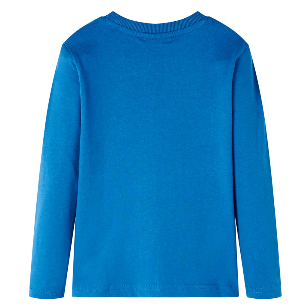 VidaXL Chemise enfant à manches longues 116 pétrole