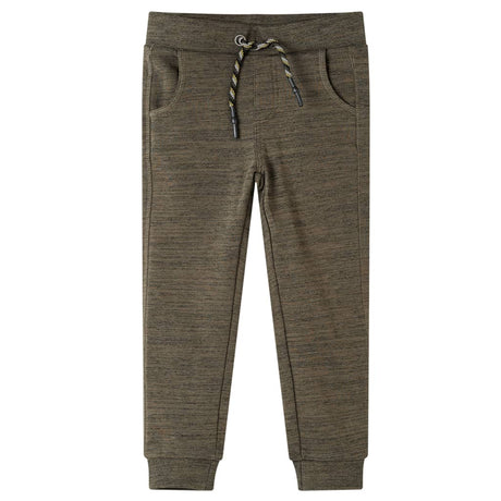 VidaXL Pantalon de survêtement pour enfants 92 kaki foncé mélangé