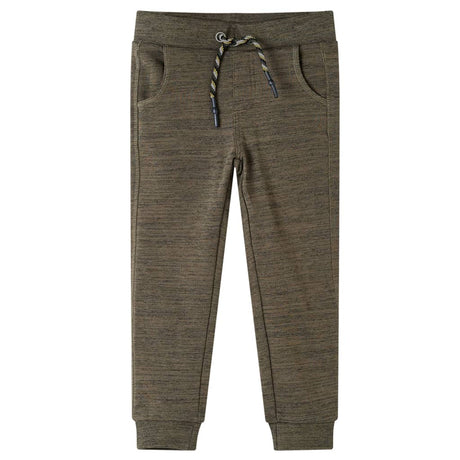 VidaXL Pantalon de survêtement pour enfants 104 kaki foncé mélangé