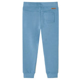 VidaXL Pantalon de survêtement pour enfants 140 bleu