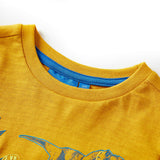 VidaXL Chemise enfant à manches longues 128 ocre