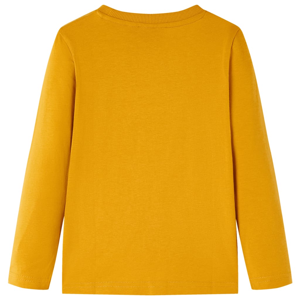 VidaXL Chemise enfant à manches longues 104 ocre