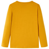 VidaXL Chemise enfant à manches longues 104 ocre