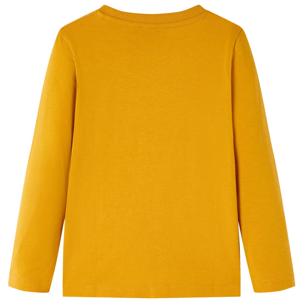 VidaXL Chemise enfant à manches longues 116 ocre