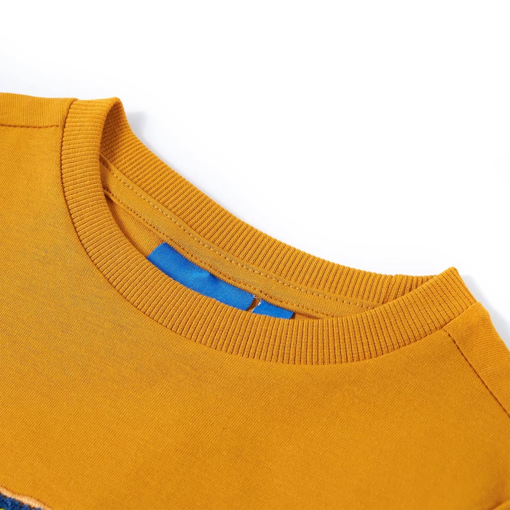 VidaXL Chemise enfant à manches longues 116 ocre