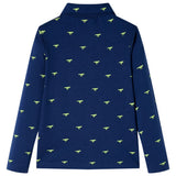 VidaXL Chemise enfant 116 bleu marine