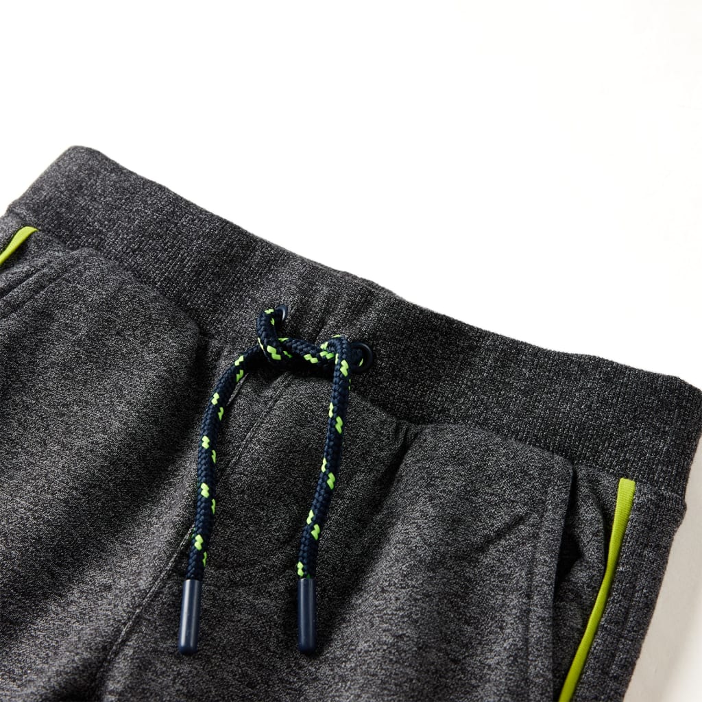 VidaXL Pantalon de survêtement pour enfants 92 gris mélangé