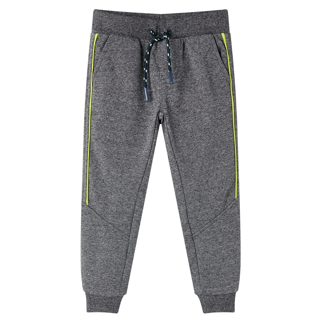 VidaXL Pantalon de survêtement pour enfants 104 gris mélangé