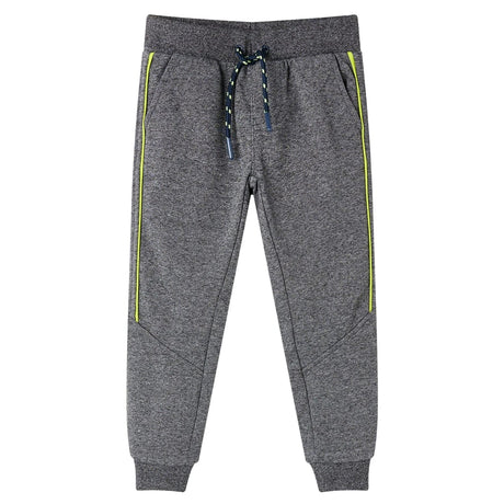 VidaXL Pantalon de survêtement pour enfants 104 gris mélangé
