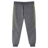VidaXL pantalon de survêtement pour enfants 140 gris mélangé