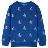 VidaXL Pull enfant 92 bleu foncé