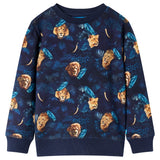 VidaXL Pull enfant 128 bleu marine