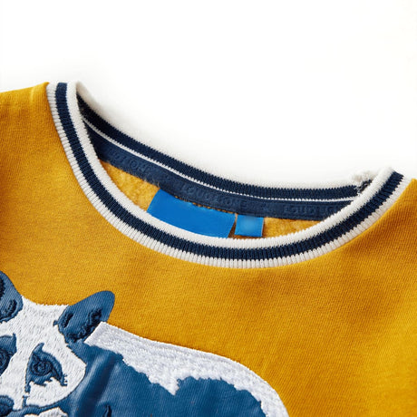VidaXL Pull enfant 128 ocre
