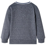 VidaXL Pull enfant 116 bleu marine mixte