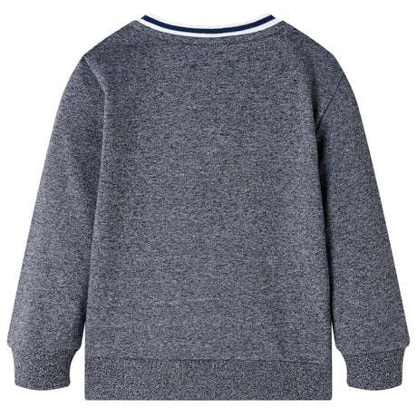 VidaXL Pull enfant 116 bleu marine mixte