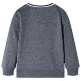 VidaXL Pull enfant 140 bleu marine mixte