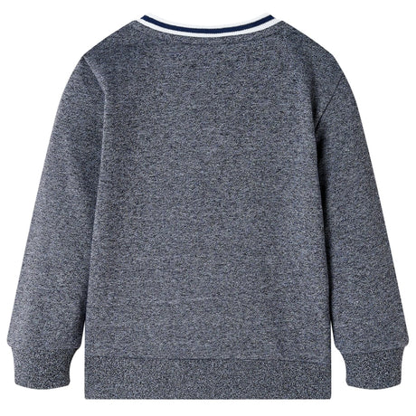 VidaXL Pull enfant 140 bleu marine mixte
