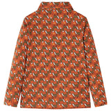 VidaXL Chemise enfant 92 couleur rouille clair