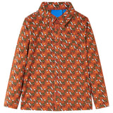 VidaXL Chemise enfant 140 couleur rouille clair