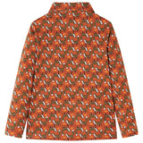VidaXL Chemise enfant 140 couleur rouille clair