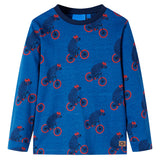 VidaXL Pyjama enfant à manches longues 92 couleur pétrole