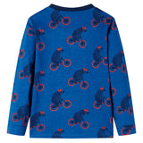 VidaXL Pyjama enfant à manches longues 92 couleur pétrole