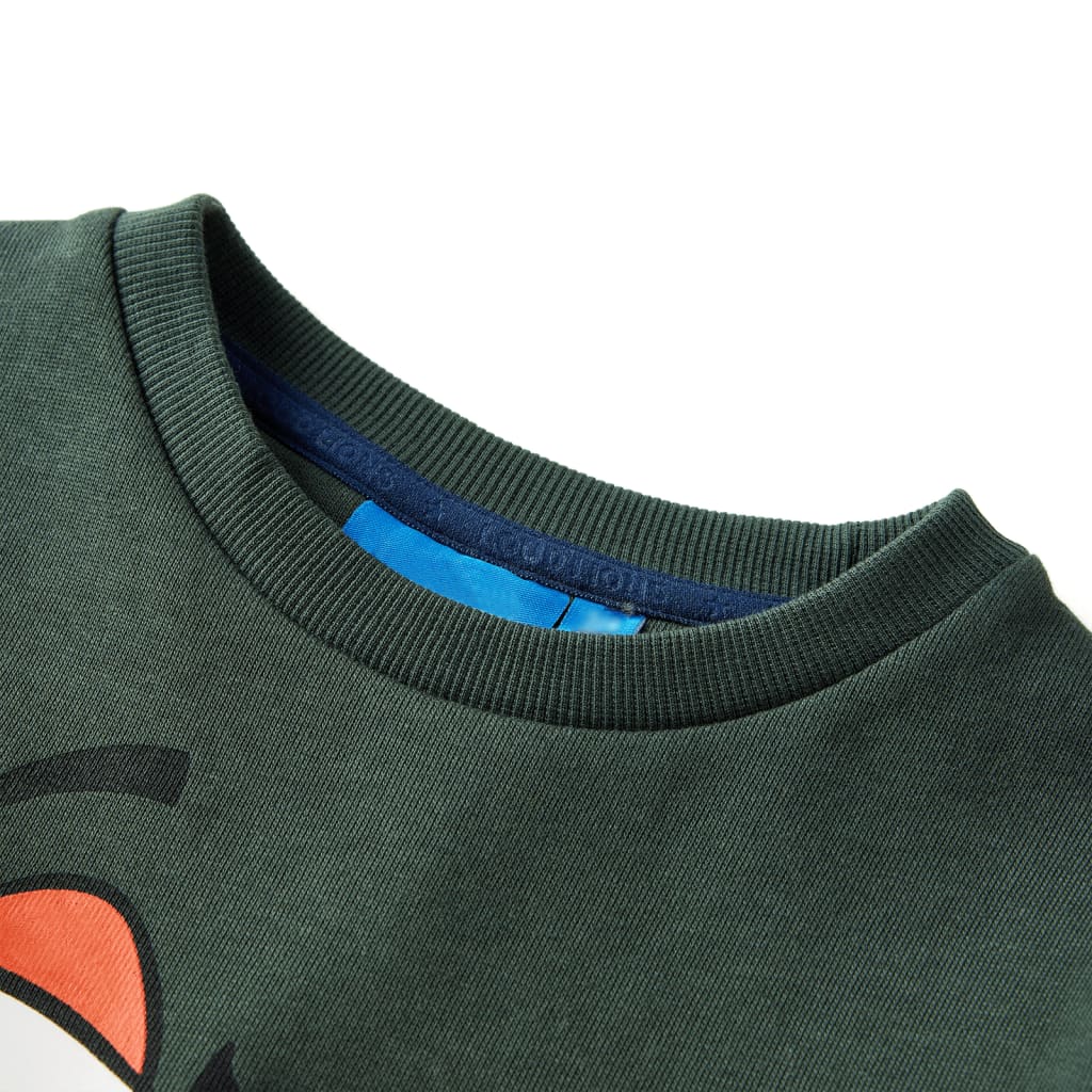 VidaXL Pull enfant 104 vert foncé