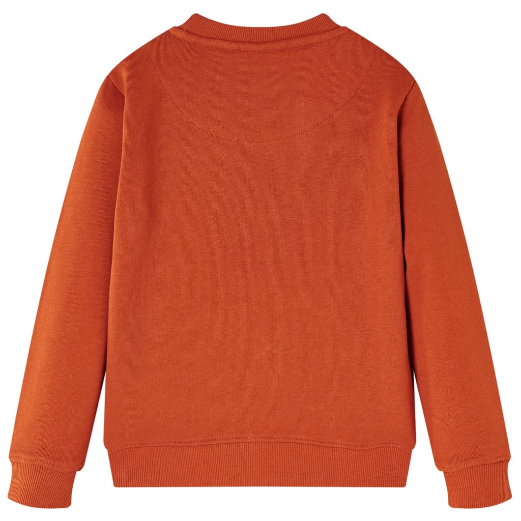 VidaXL Pull enfant 92 couleur rouille clair