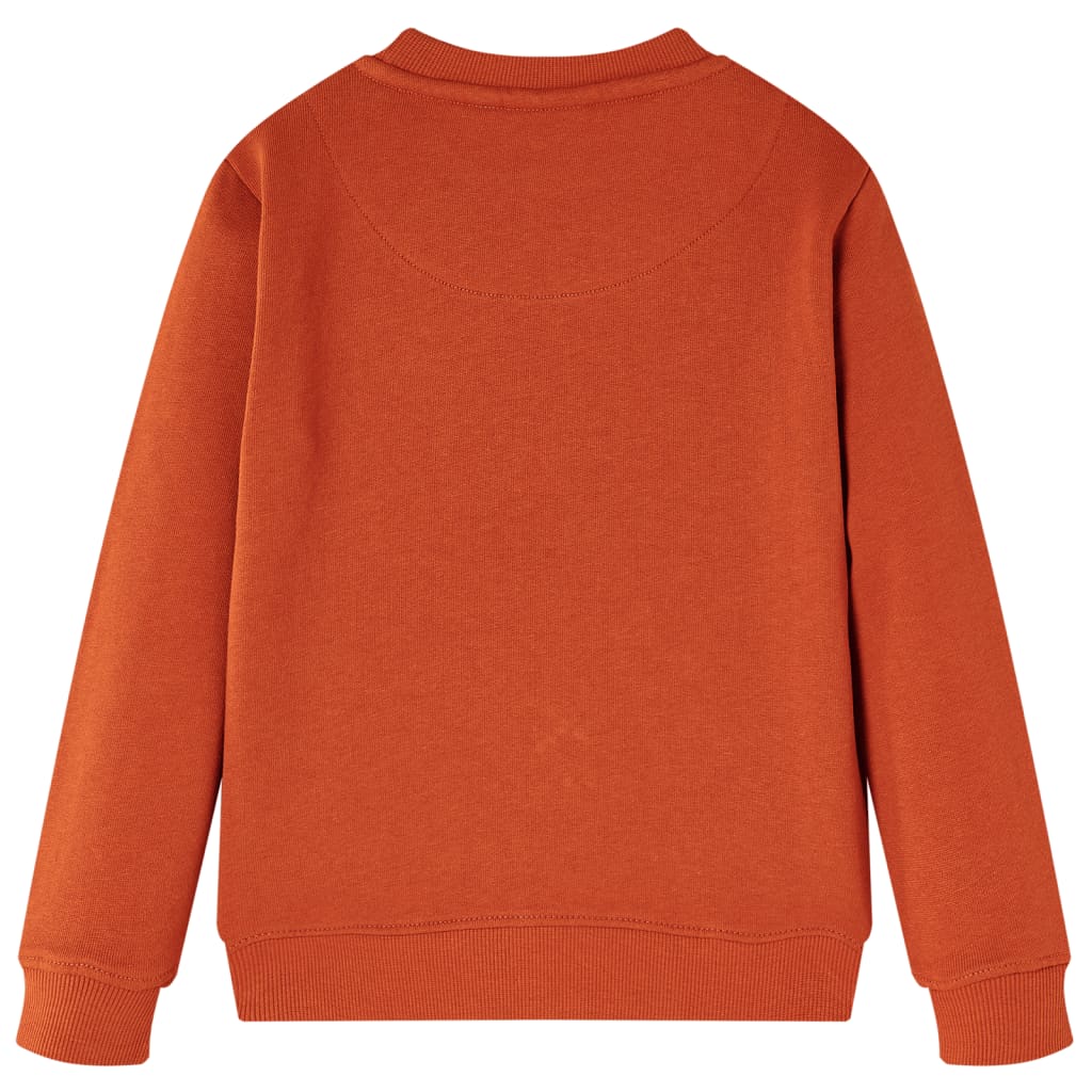 VidaXL Pull enfant 104 couleur rouille clair
