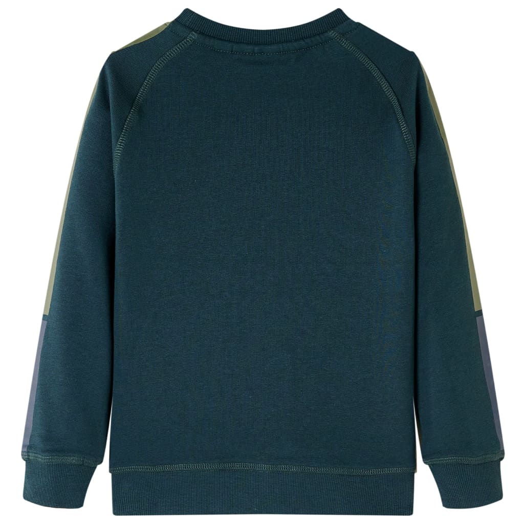 VidaXL Pull enfant 128 vert mousse