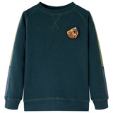 VidaXL Pull enfant 140 vert mousse