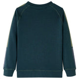VidaXL Pull enfant 140 vert mousse