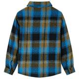 Chemise enfant VidaXL à col retroussé 140