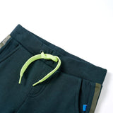 VidaXL Pantalon de jogging pour enfants avec cordon de serrage 104 vert mousse