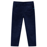VidaXL Pantalon enfant 116 bleu marine foncé