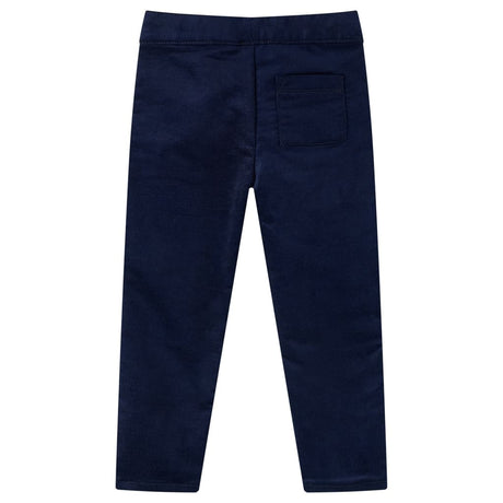 VidaXL Pantalon enfant 128 bleu marine foncé